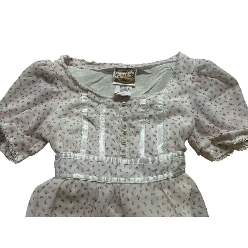Vintage Girls Gunne Sax dress sz 7